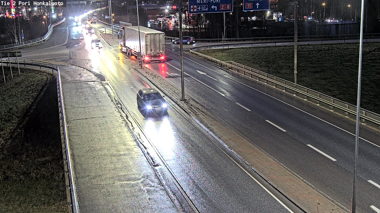 Weather Camera Image Road 2 Pori, Honkaluoto, Pori, Satakunta