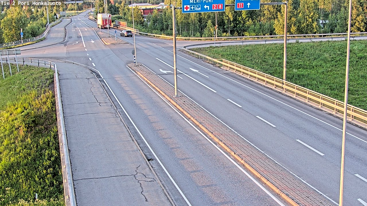 Kelikamerat Kuva Tie 2 Pori, Honkaluoto, Pori, Satakunta