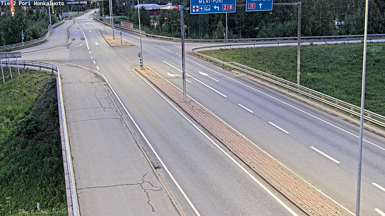 Kelikamerat Kuva Tie 2 Pori, Honkaluoto, Pori, Satakunta