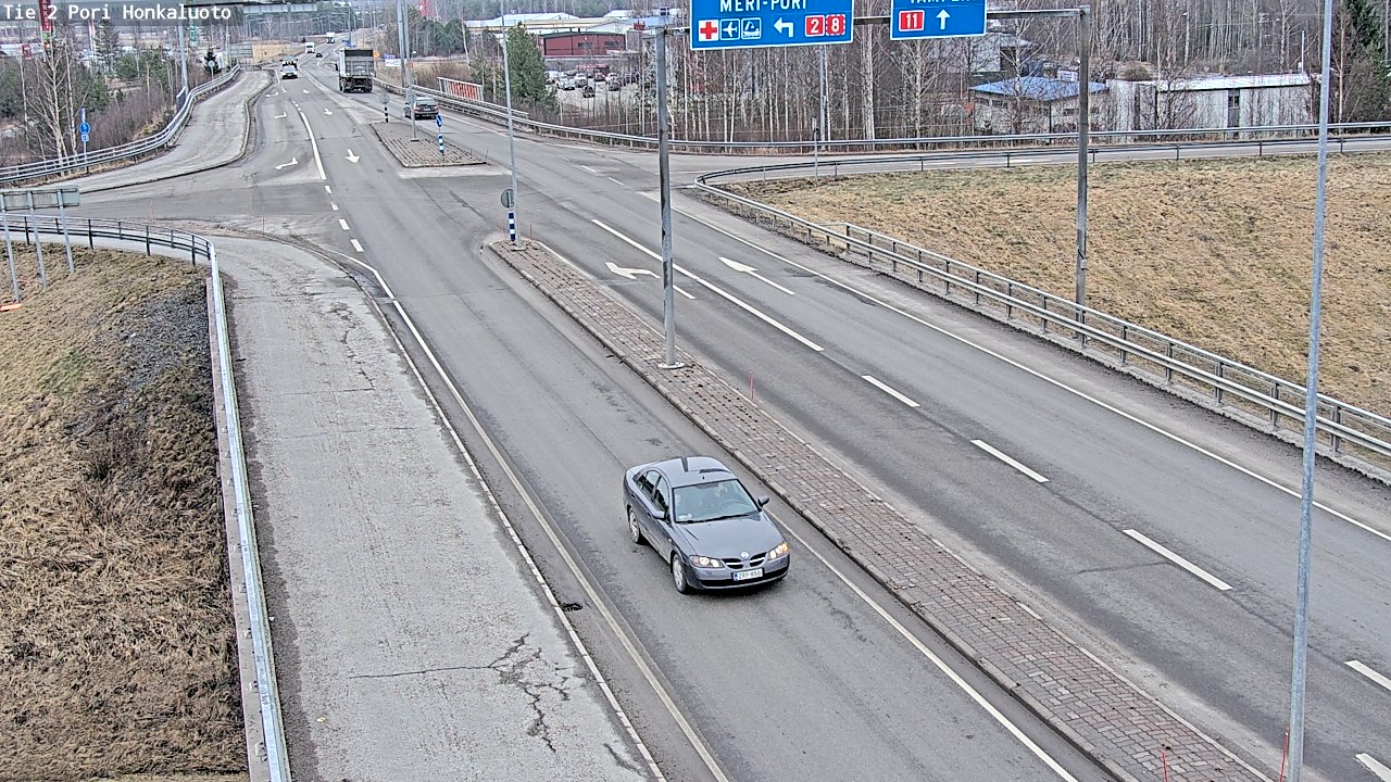 Kelikamerat Kuva Tie 2 Pori, Honkaluoto, Pori, Satakunta