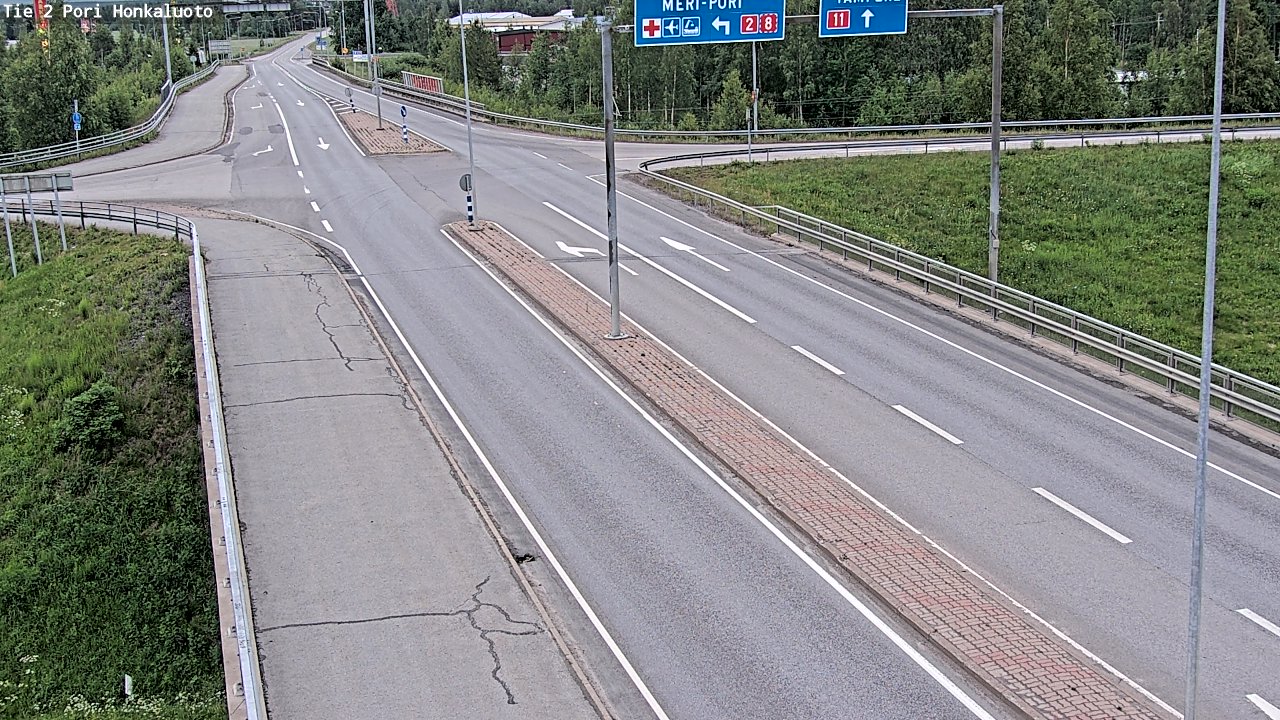 Kelikamerat Kuva Tie 2 Pori, Honkaluoto, Pori, Satakunta