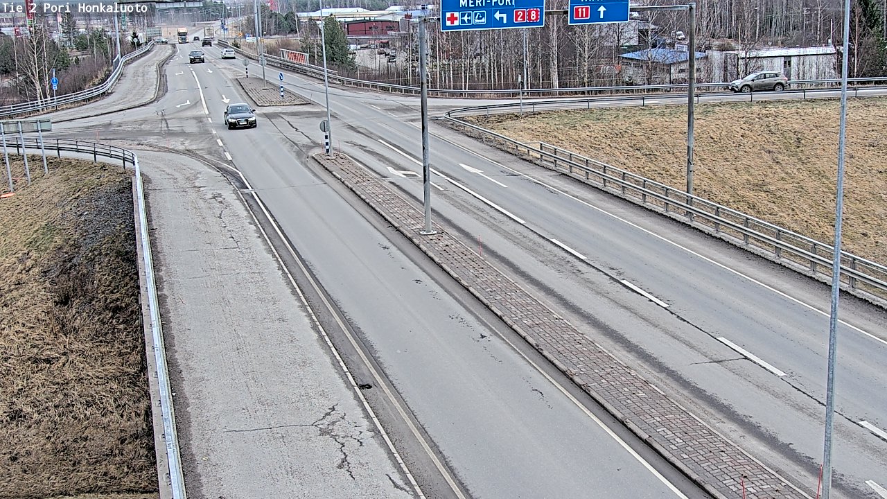 Kelikamerat Kuva Tie 2 Pori, Honkaluoto, Pori, Satakunta