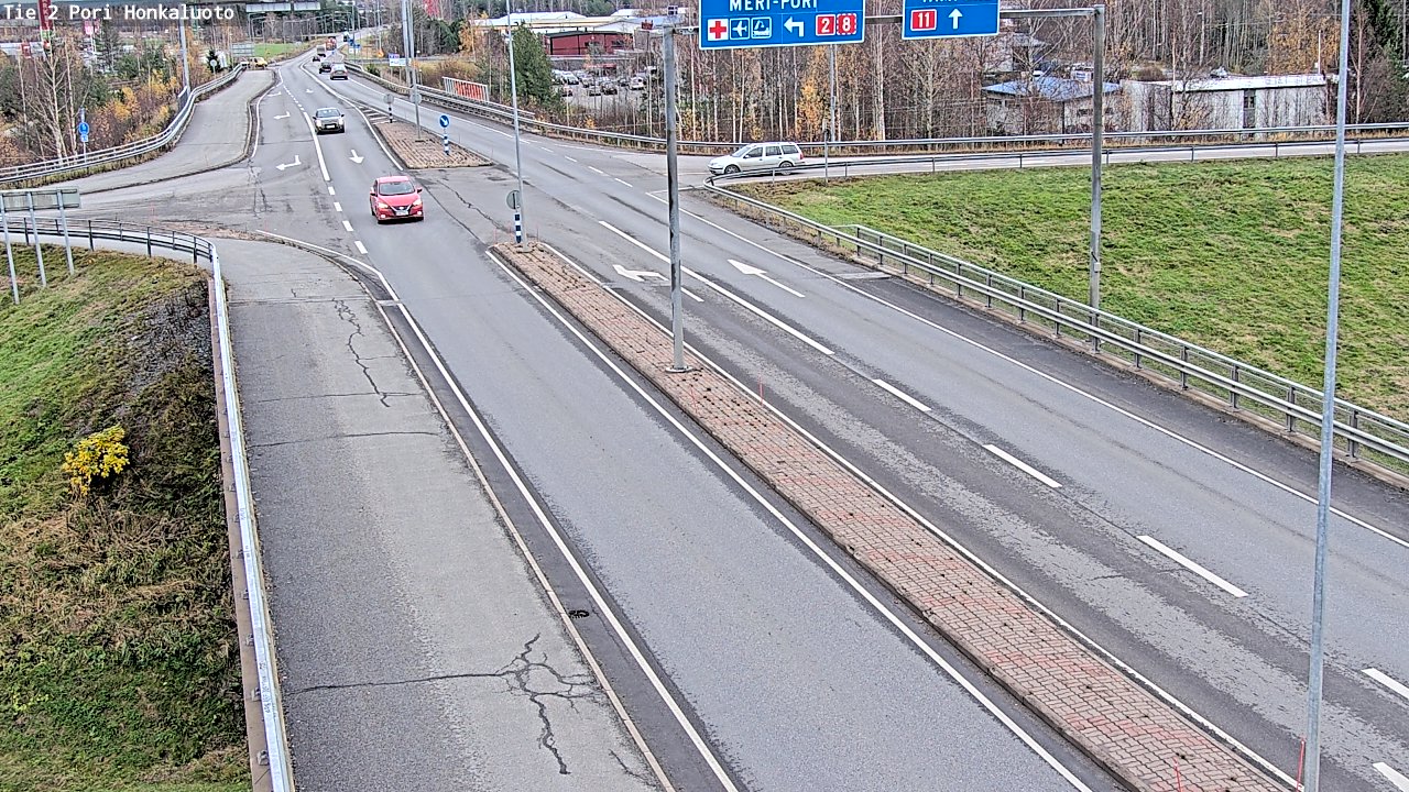 Kelikamerat Kuva Tie 2 Pori, Honkaluoto, Pori, Satakunta