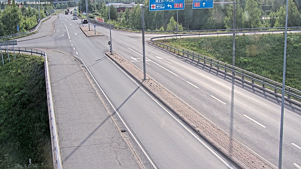 Kelikamerat Kuva Tie 2 Pori, Honkaluoto, Pori, Satakunta