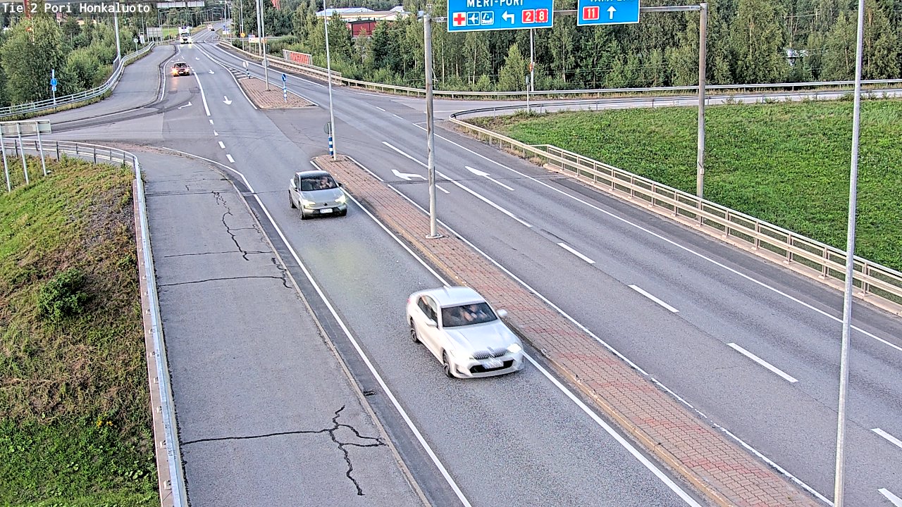 Kelikamerat Kuva Tie 2 Pori, Honkaluoto, Pori, Satakunta