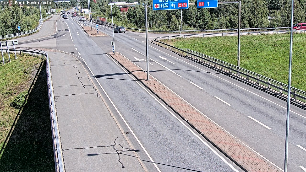 Kelikamerat Kuva Tie 2 Pori, Honkaluoto, Pori, Satakunta