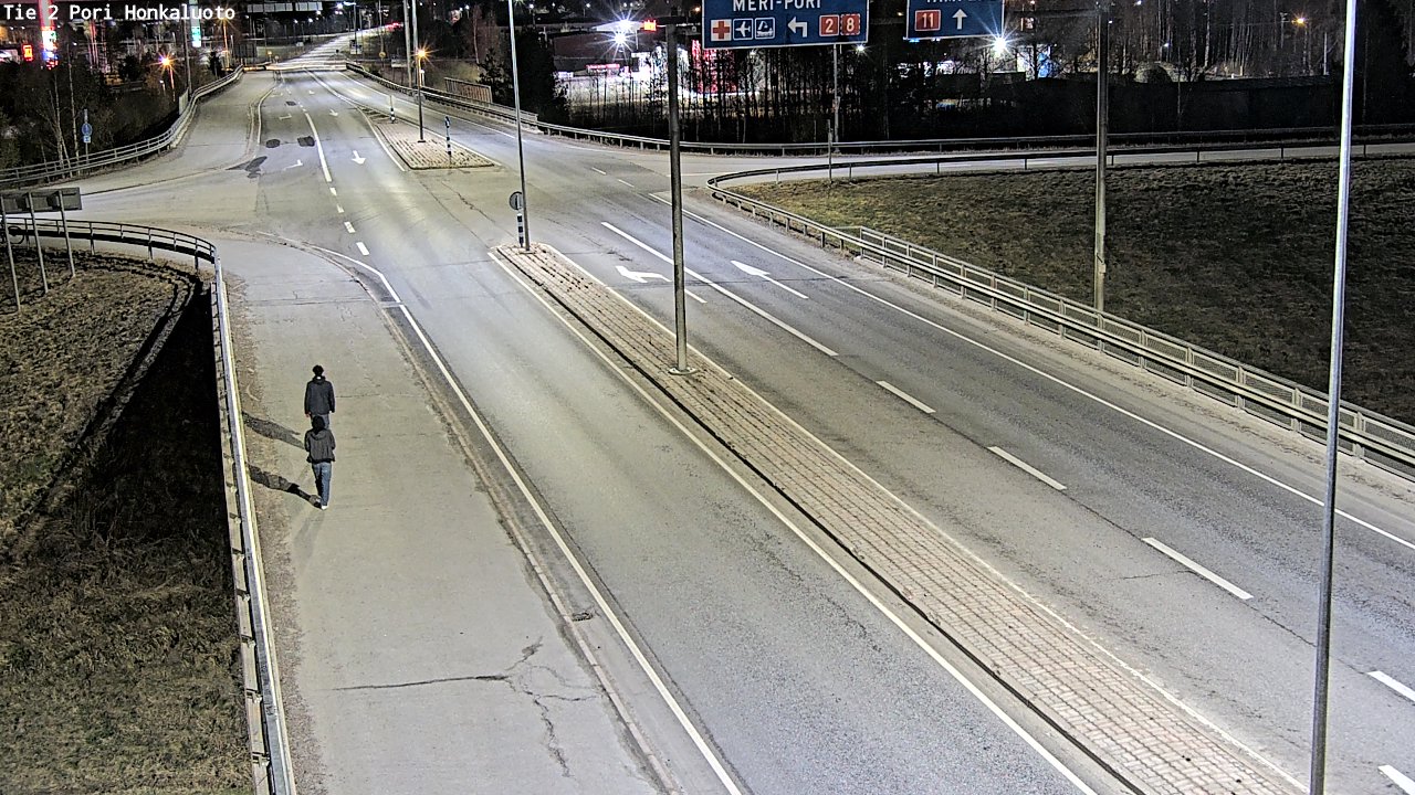 Kelikamerat Kuva Tie 2 Pori, Honkaluoto, Pori, Satakunta