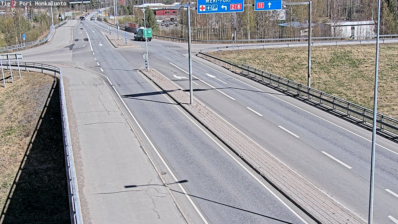 Kelikamerat Kuva Tie 2 Pori, Honkaluoto, Pori, Satakunta