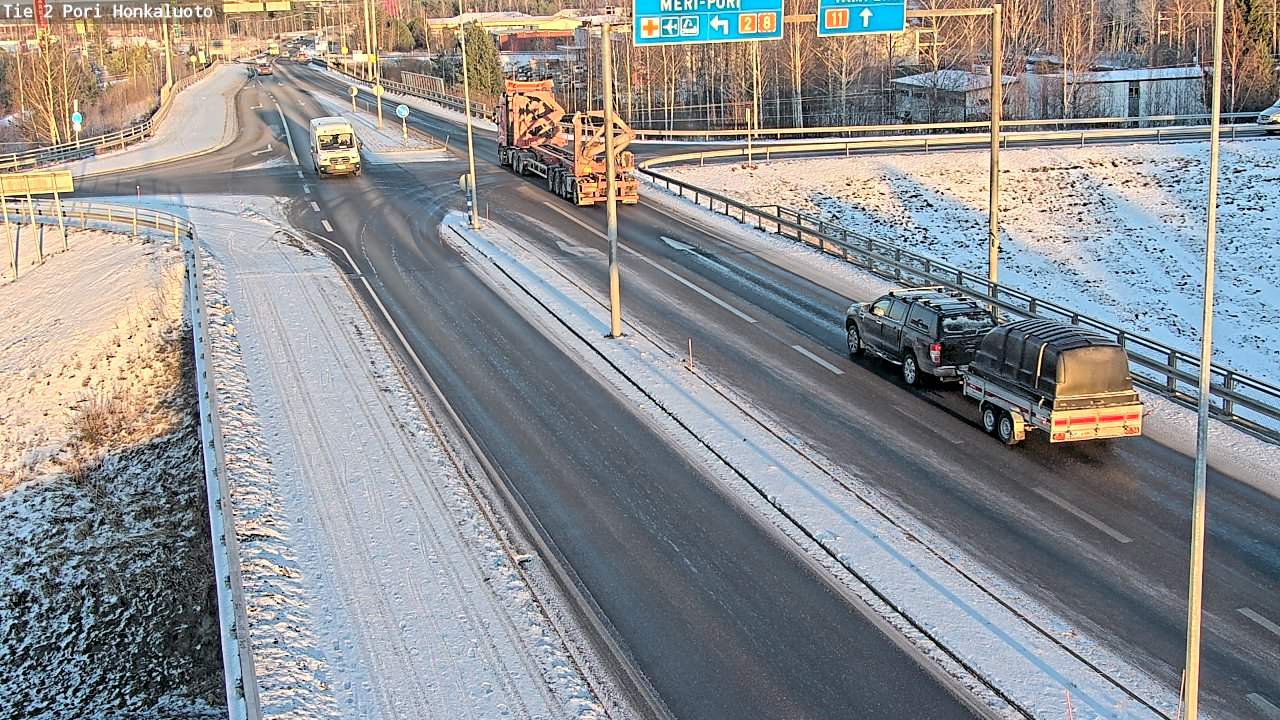 Kelikamerat Kuva Tie 2 Pori, Honkaluoto, Pori, Satakunta