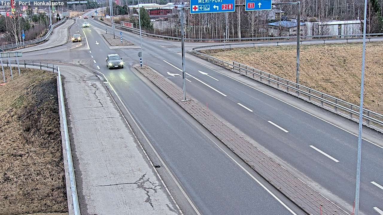 Kelikamerat Kuva Tie 2 Pori, Honkaluoto, Pori, Satakunta