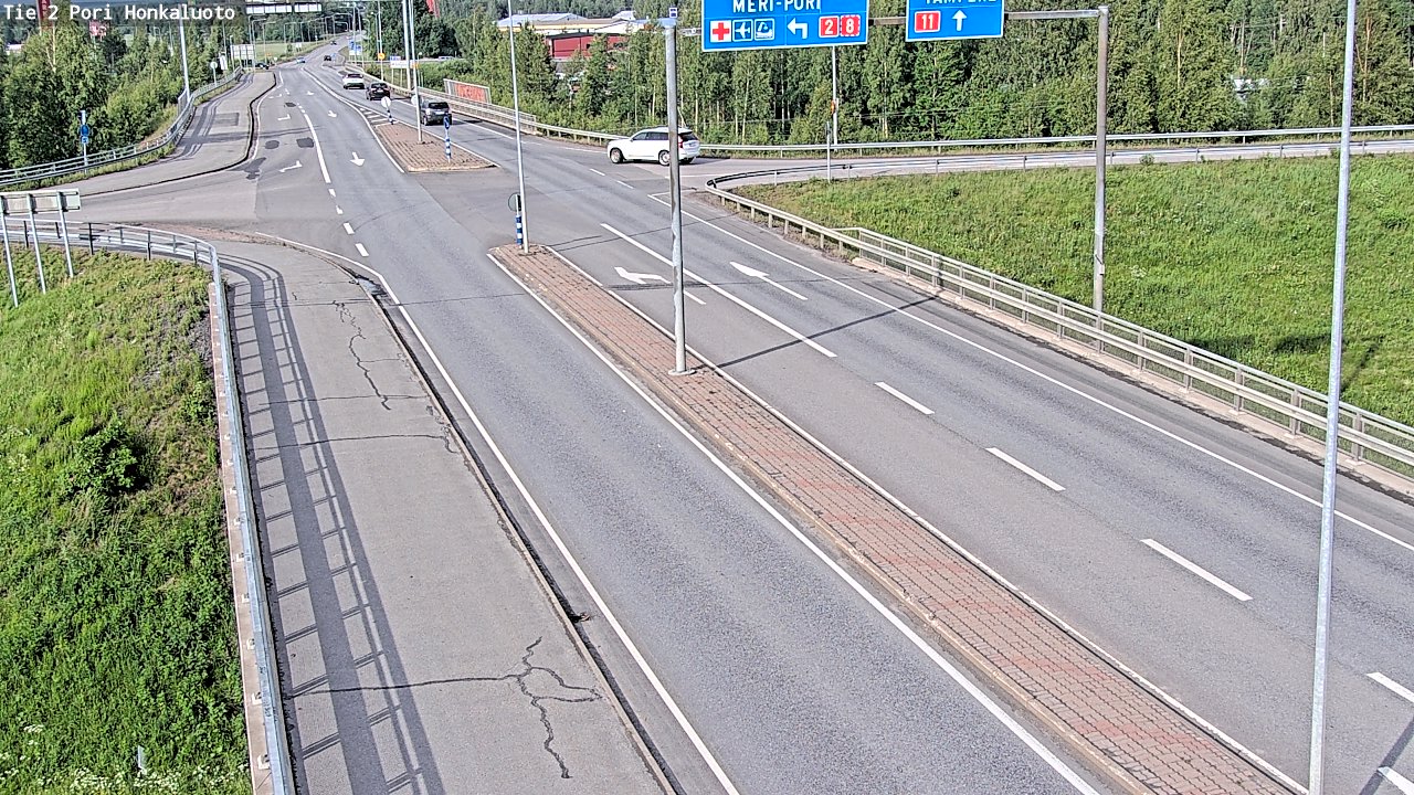 Kelikamerat Kuva Tie 2 Pori, Honkaluoto, Pori, Satakunta