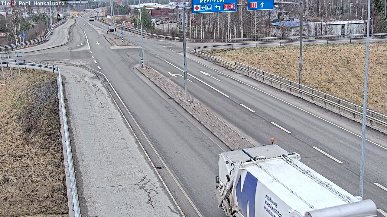 Kelikamerat Kuva Tie 2 Pori, Honkaluoto, Pori, Satakunta