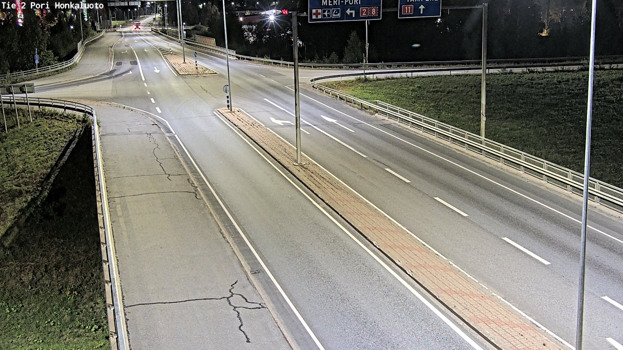 Kelikamerat Kuva Tie 2 Pori, Honkaluoto, Pori, Satakunta