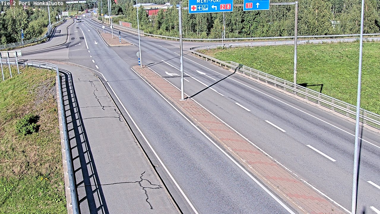 Kelikamerat Kuva Tie 2 Pori, Honkaluoto, Pori, Satakunta