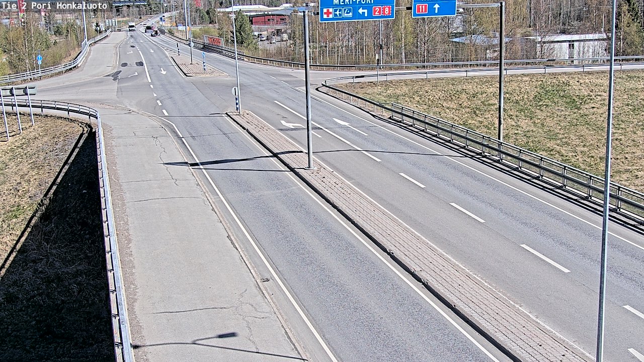Kelikamerat Kuva Tie 2 Pori, Honkaluoto, Pori, Satakunta