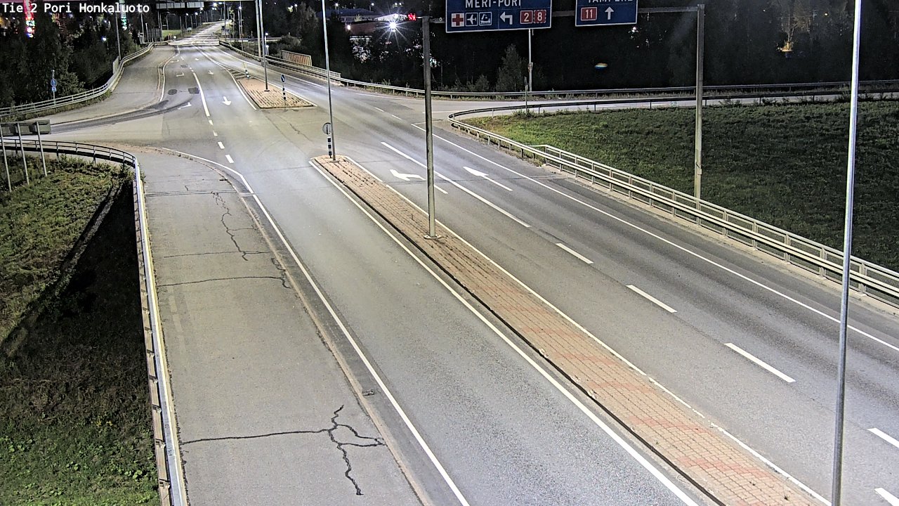 Kelikamerat Kuva Tie 2 Pori, Honkaluoto, Pori, Satakunta