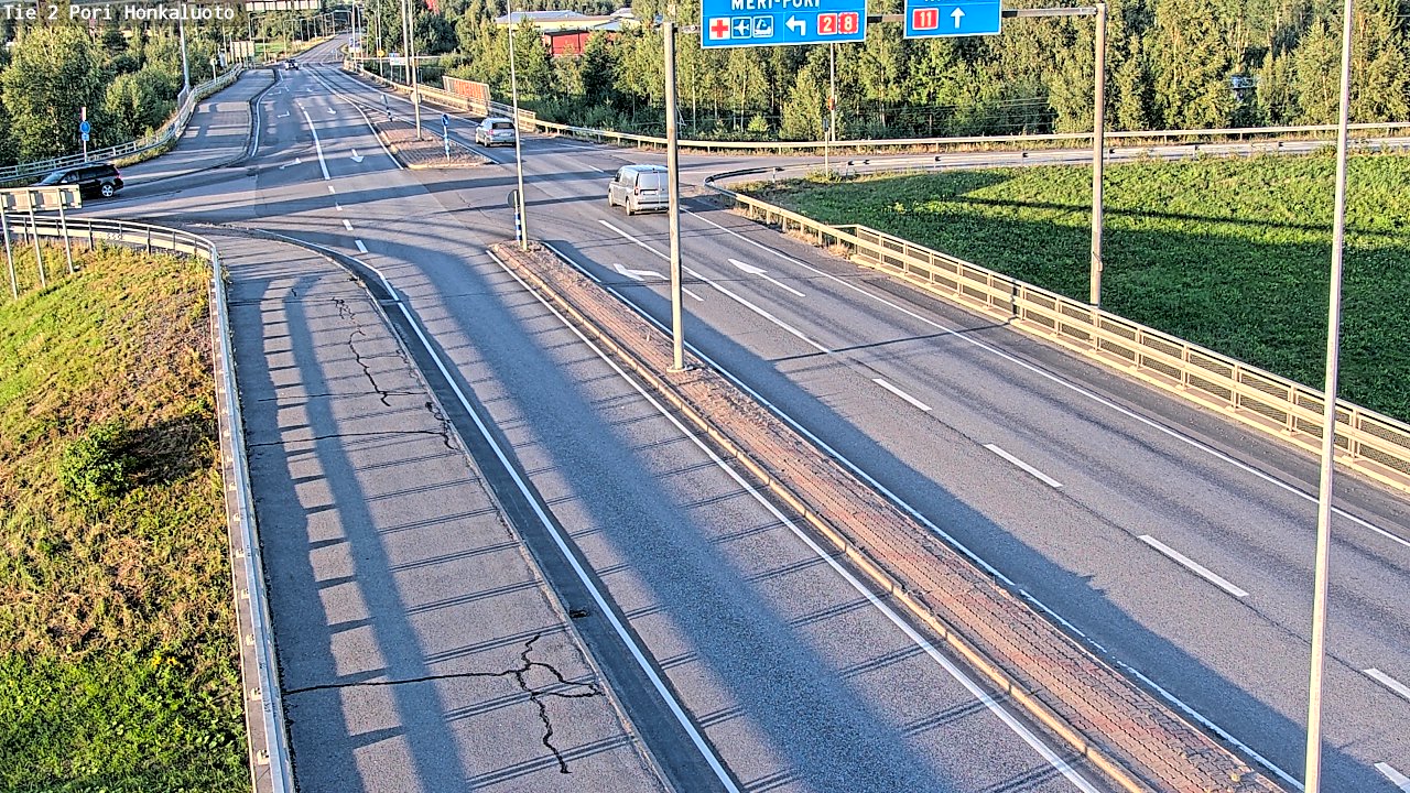 Kelikamerat Kuva Tie 2 Pori, Honkaluoto, Pori, Satakunta