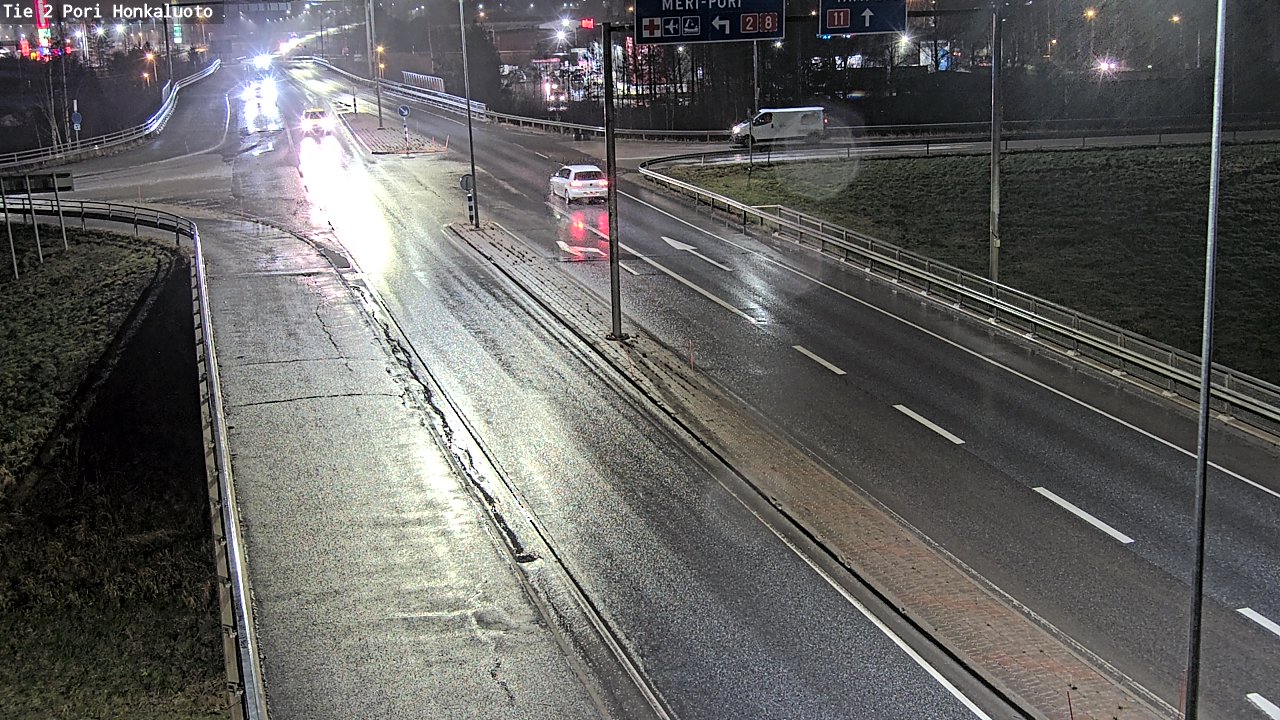 Weather Camera Image Road 2 Pori, Honkaluoto, Pori, Satakunta