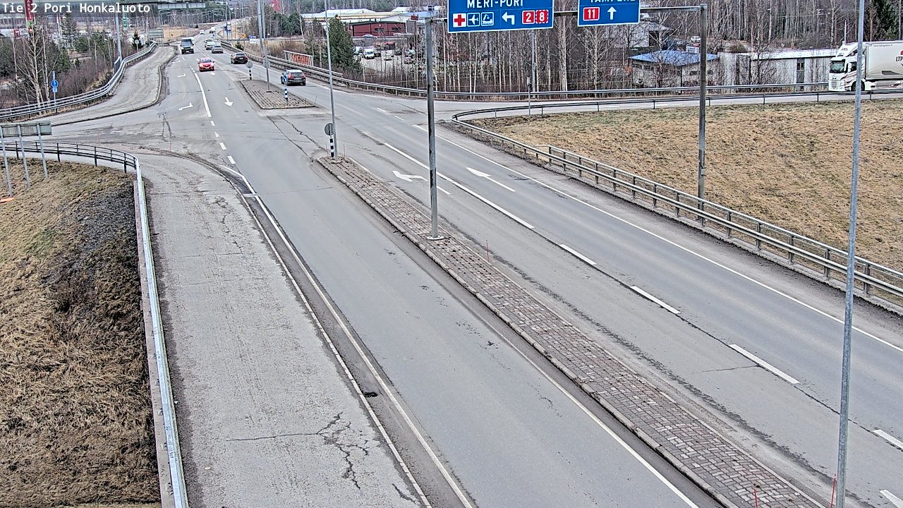 Kelikamerat Kuva Tie 2 Pori, Honkaluoto, Pori, Satakunta