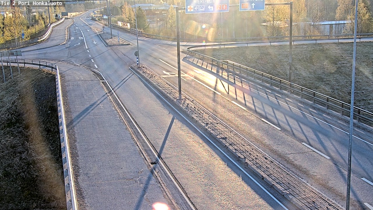 Kelikamerat Kuva Tie 2 Pori, Honkaluoto, Pori, Satakunta