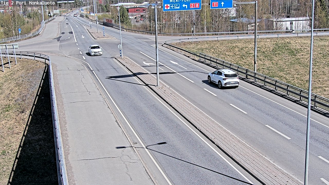 Kelikamerat Kuva Tie 2 Pori, Honkaluoto, Pori, Satakunta