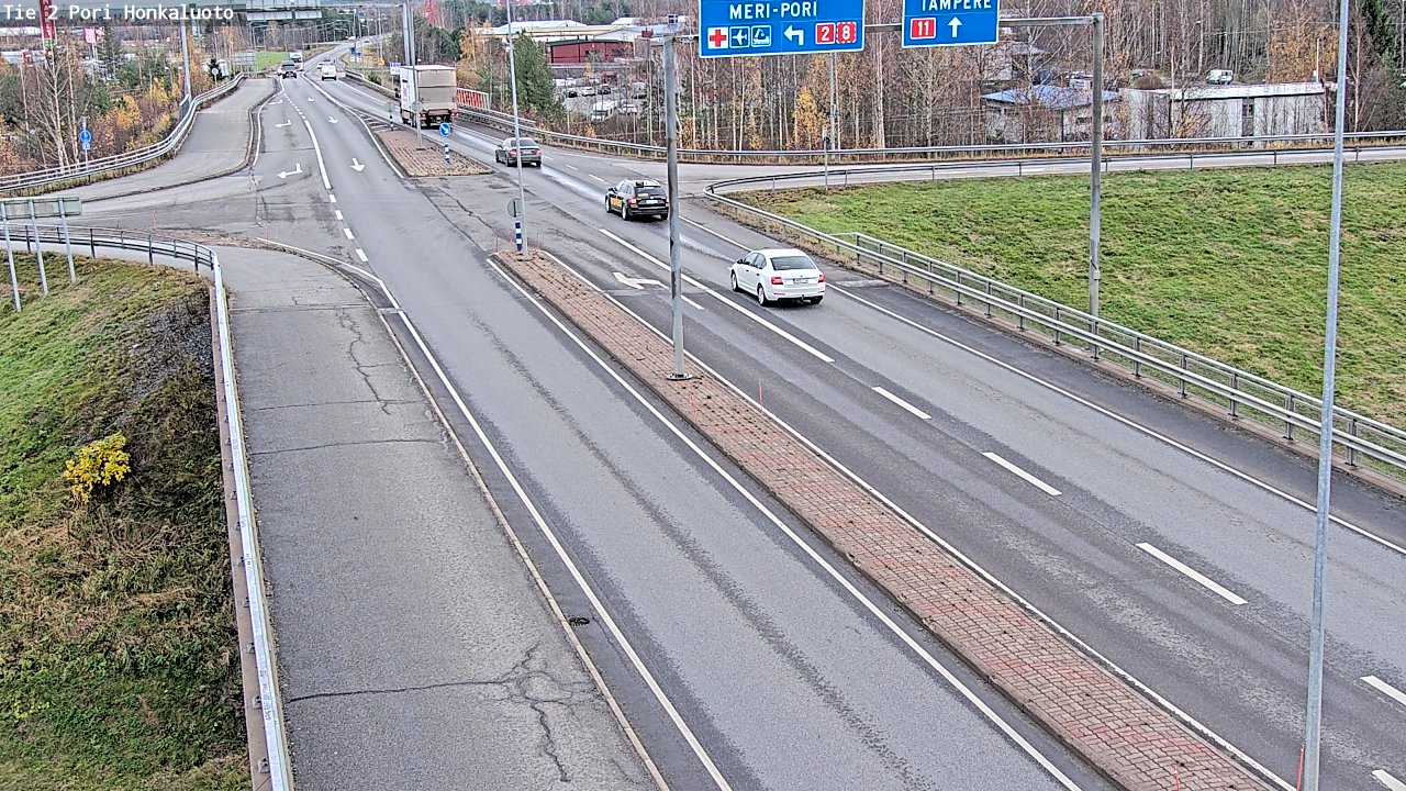 Kelikamerat Kuva Tie 2 Pori, Honkaluoto, Pori, Satakunta