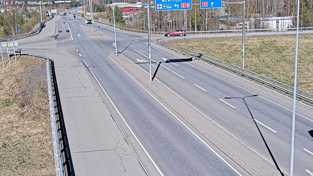 Kelikamerat Kuva Tie 2 Pori, Honkaluoto, Pori, Satakunta