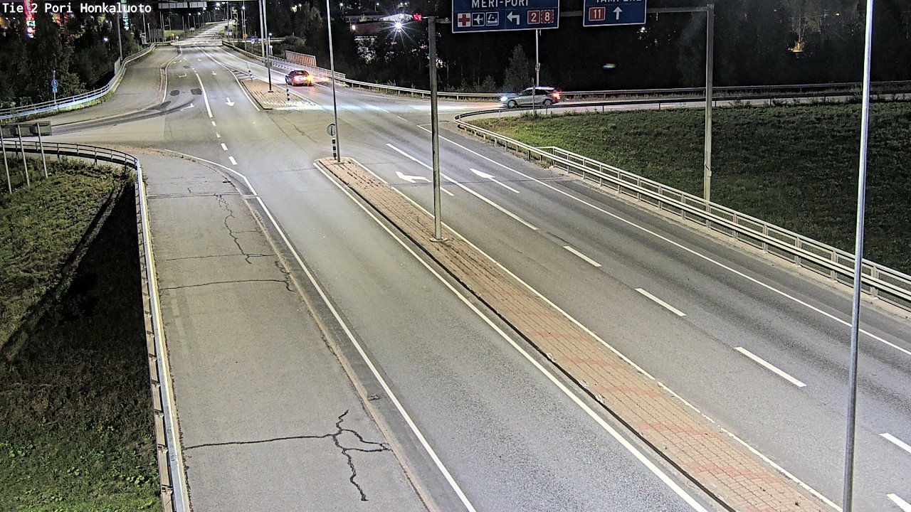 Kelikamerat Kuva Tie 2 Pori, Honkaluoto, Pori, Satakunta