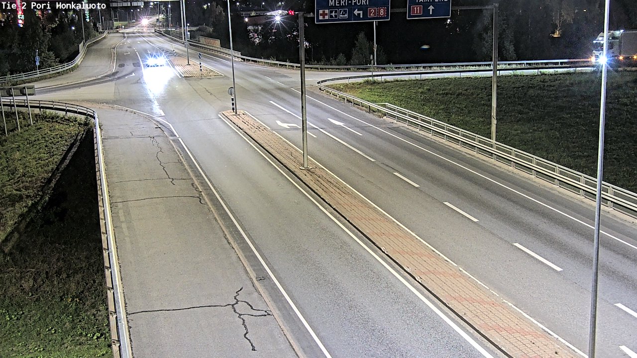 Kelikamerat Kuva Tie 2 Pori, Honkaluoto, Pori, Satakunta