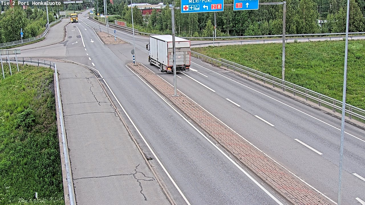 Kelikamerat Kuva Tie 2 Pori, Honkaluoto, Pori, Satakunta