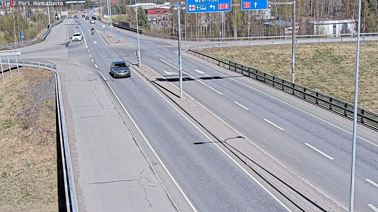 Kelikamerat Kuva Tie 2 Pori, Honkaluoto, Pori, Satakunta