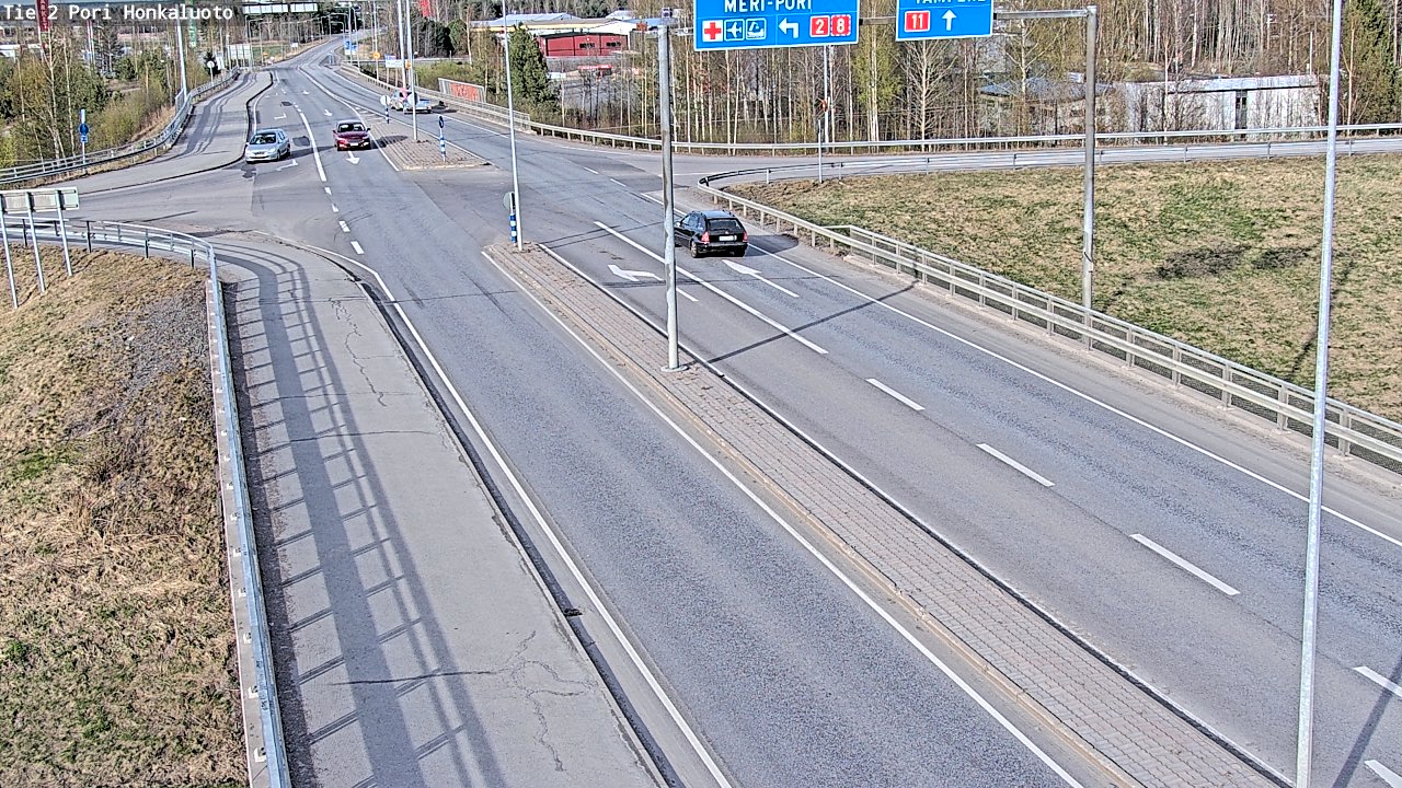 Kelikamerat Kuva Tie 2 Pori, Honkaluoto, Pori, Satakunta