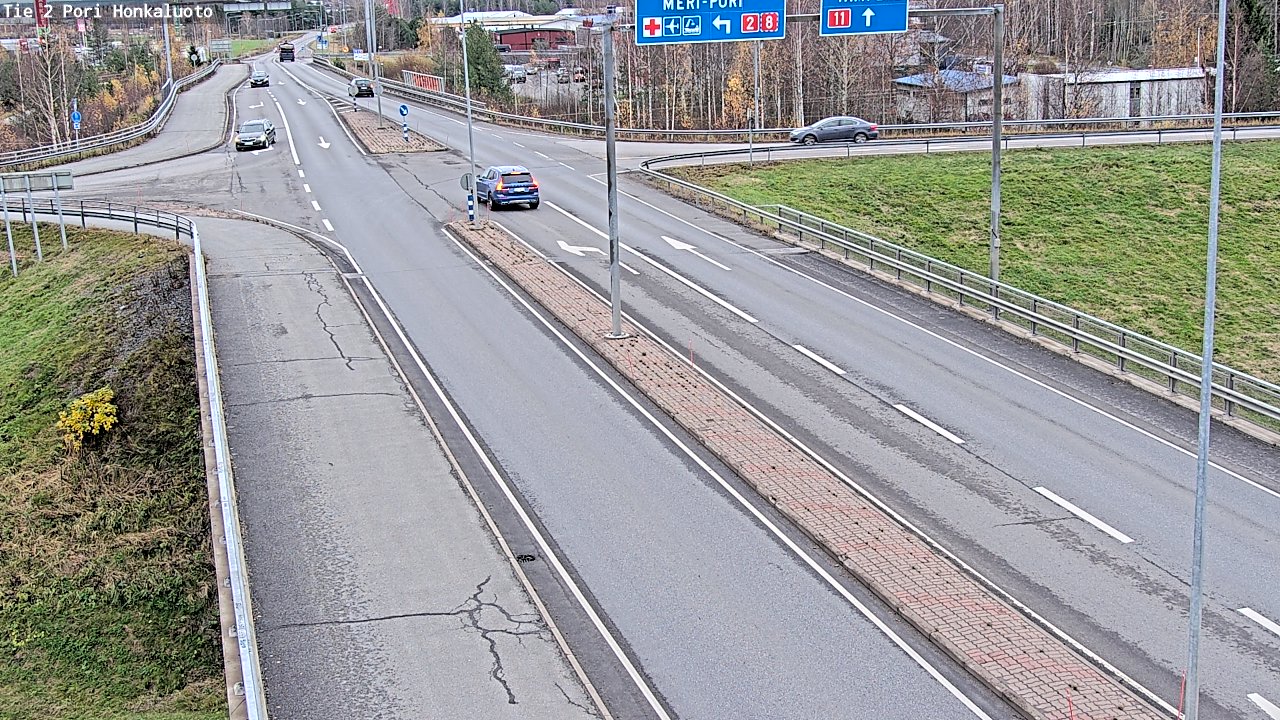 Kelikamerat Kuva Tie 2 Pori, Honkaluoto, Pori, Satakunta