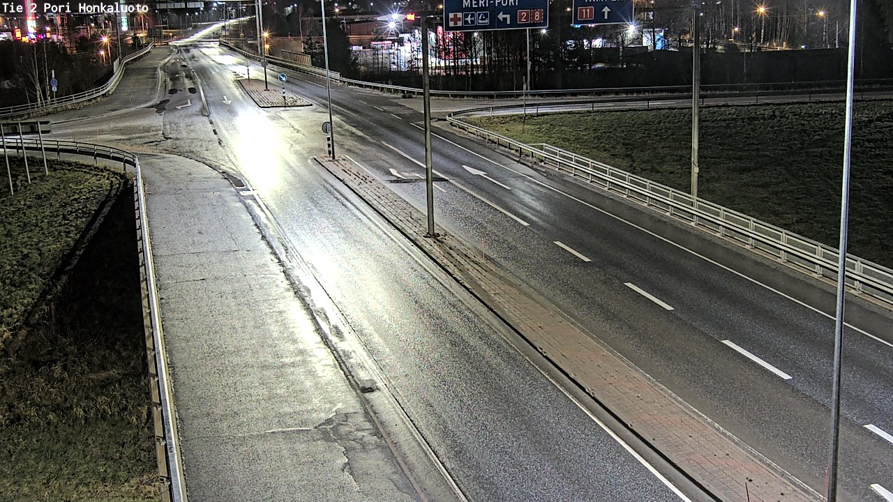 Weather Camera Image Road 2 Pori, Honkaluoto, Pori, Satakunta