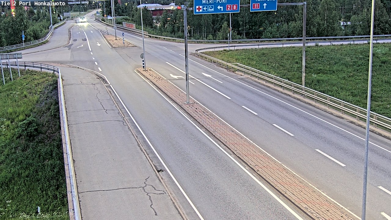 Kelikamerat Kuva Tie 2 Pori, Honkaluoto, Pori, Satakunta