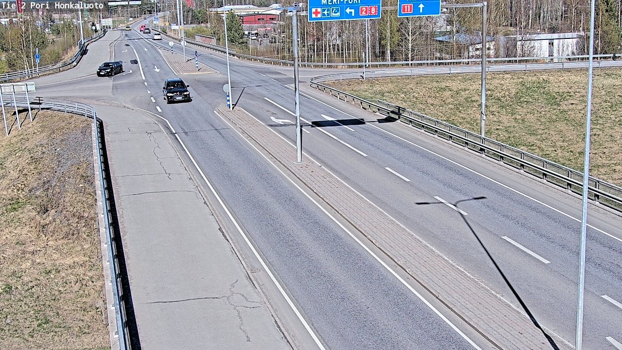 Kelikamerat Kuva Tie 2 Pori, Honkaluoto, Pori, Satakunta