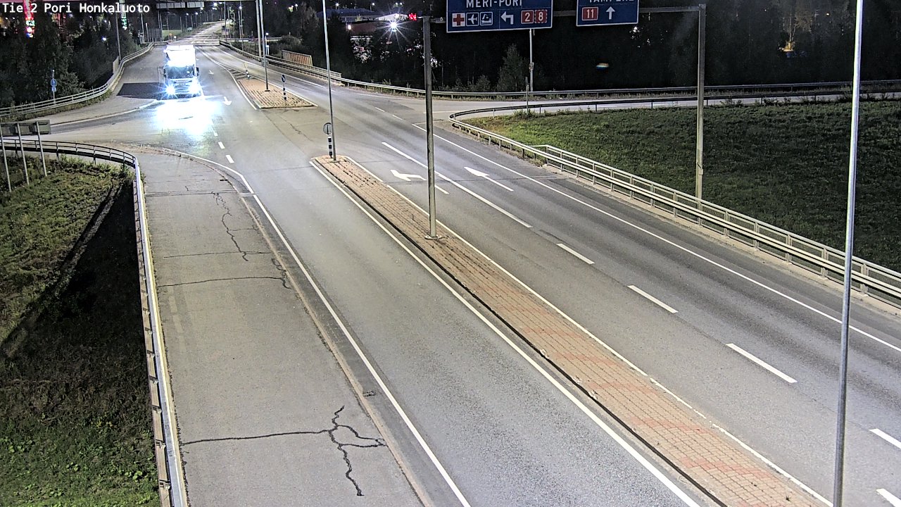 Kelikamerat Kuva Tie 2 Pori, Honkaluoto, Pori, Satakunta