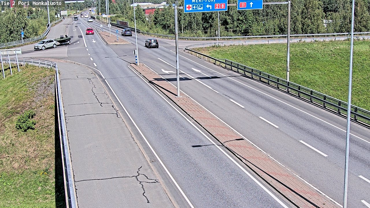 Kelikamerat Kuva Tie 2 Pori, Honkaluoto, Pori, Satakunta
