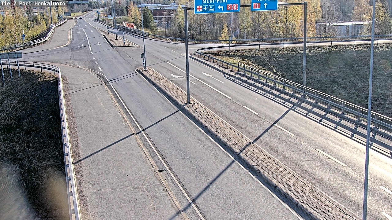 Kelikamerat Kuva Tie 2 Pori, Honkaluoto, Pori, Satakunta