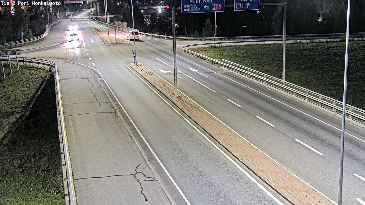 Kelikamerat Kuva Tie 2 Pori, Honkaluoto, Pori, Satakunta