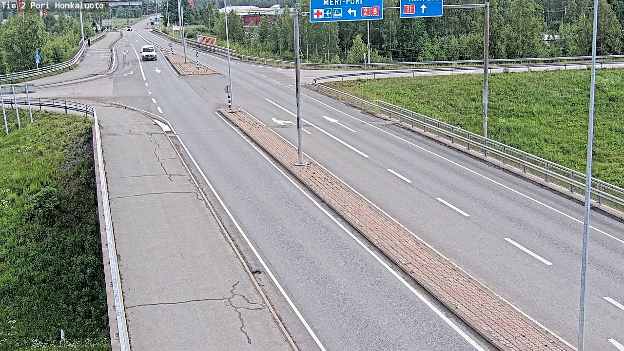 Kelikamerat Kuva Tie 2 Pori, Honkaluoto, Pori, Satakunta