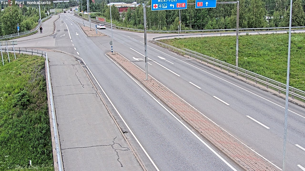 Kelikamerat Kuva Tie 2 Pori, Honkaluoto, Pori, Satakunta