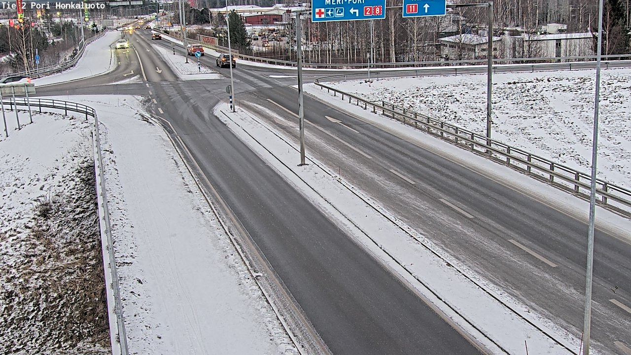 Kelikamerat Kuva Tie 2 Pori, Honkaluoto, Pori, Satakunta