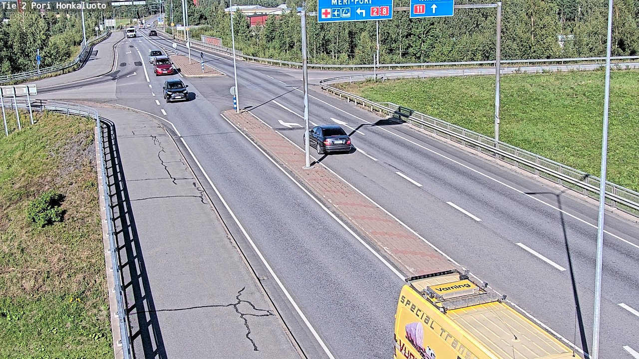 Kelikamerat Kuva Tie 2 Pori, Honkaluoto, Pori, Satakunta