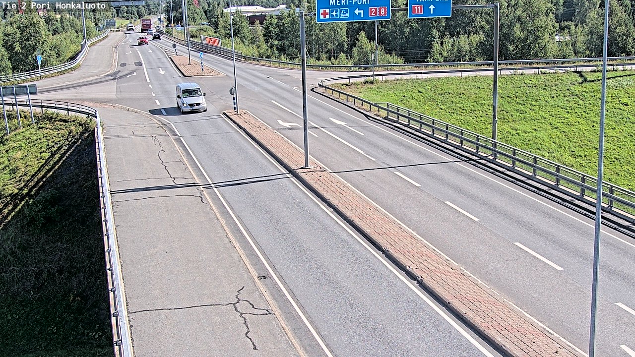 Kelikamerat Kuva Tie 2 Pori, Honkaluoto, Pori, Satakunta
