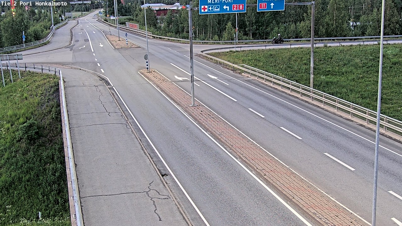 Kelikamerat Kuva Tie 2 Pori, Honkaluoto, Pori, Satakunta