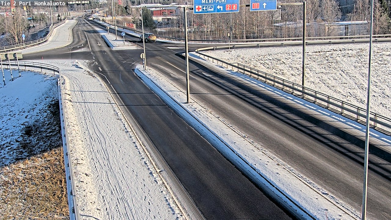 Weather Camera Image Road 2 Pori, Honkaluoto, Pori, Satakunta