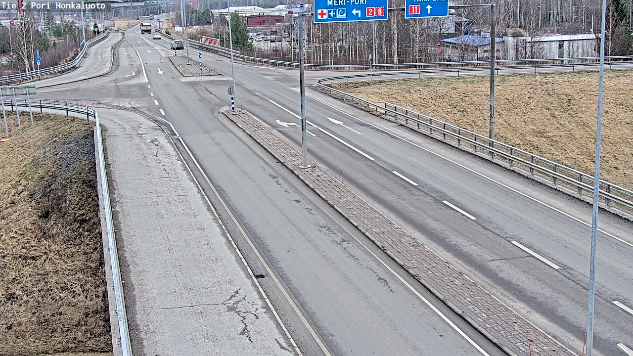 Kelikamerat Kuva Tie 2 Pori, Honkaluoto, Pori, Satakunta