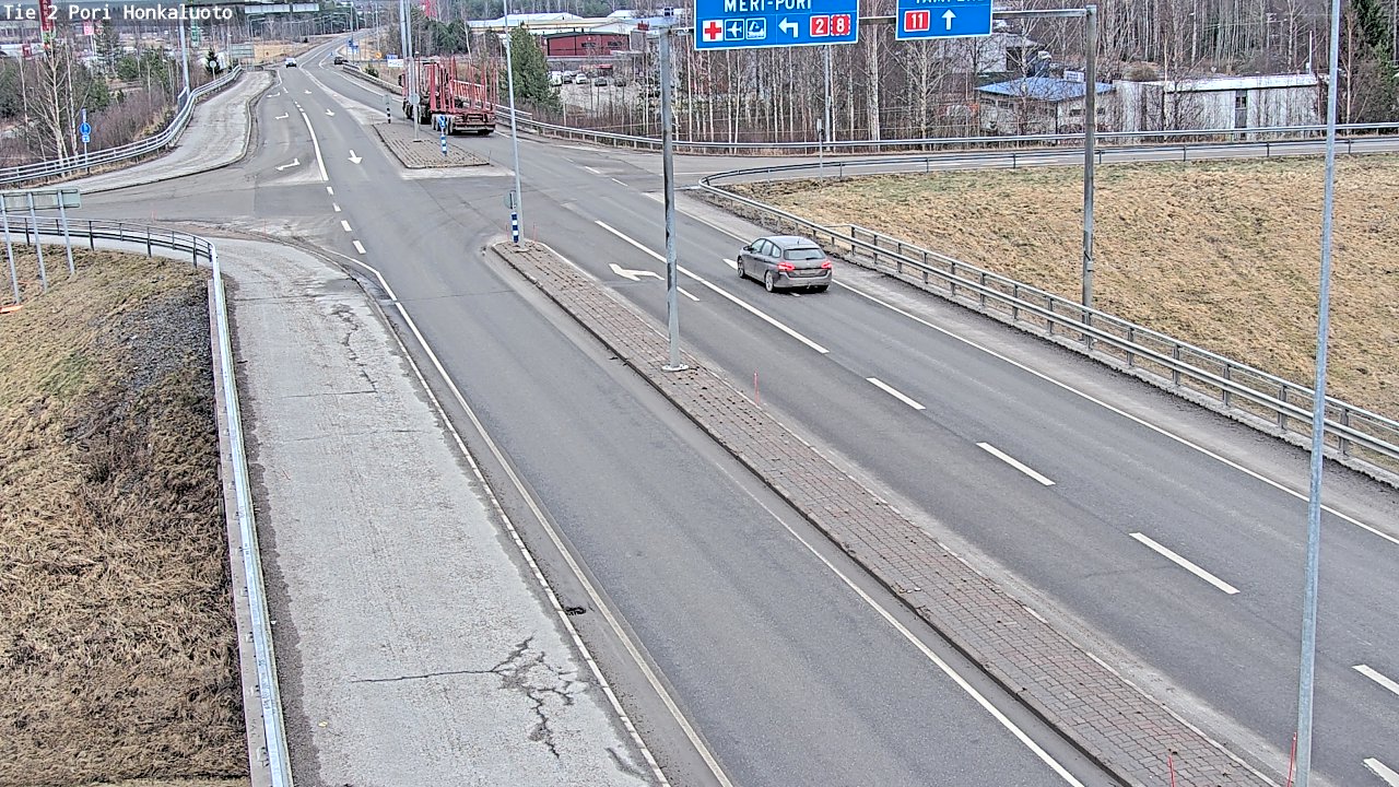 Kelikamerat Kuva Tie 2 Pori, Honkaluoto, Pori, Satakunta