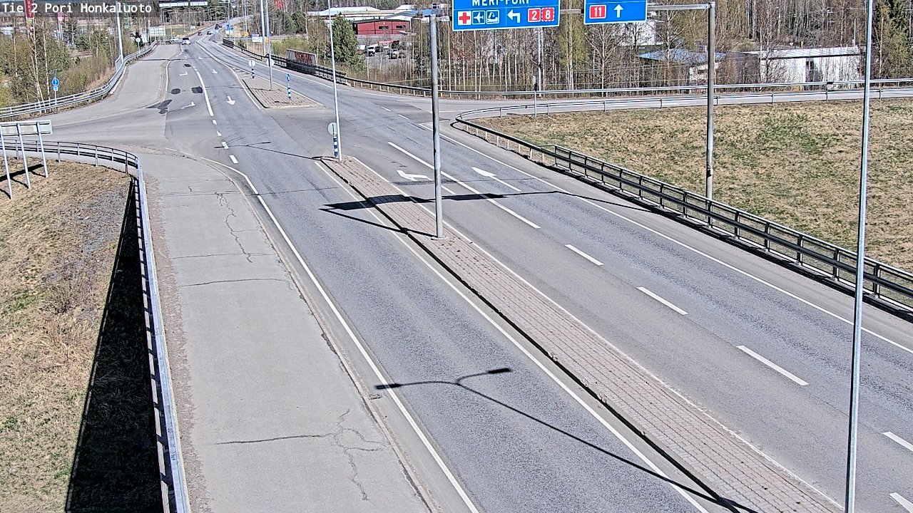 Kelikamerat Kuva Tie 2 Pori, Honkaluoto, Pori, Satakunta